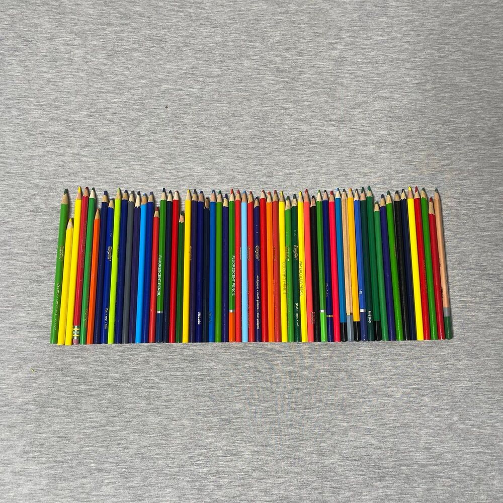Crayola 59 PCS. Multi-Colored Color Pencil Set
